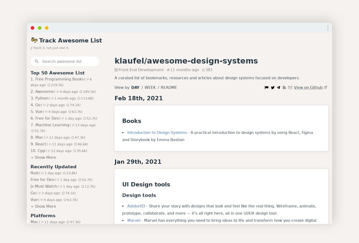 Awesome Design Systems